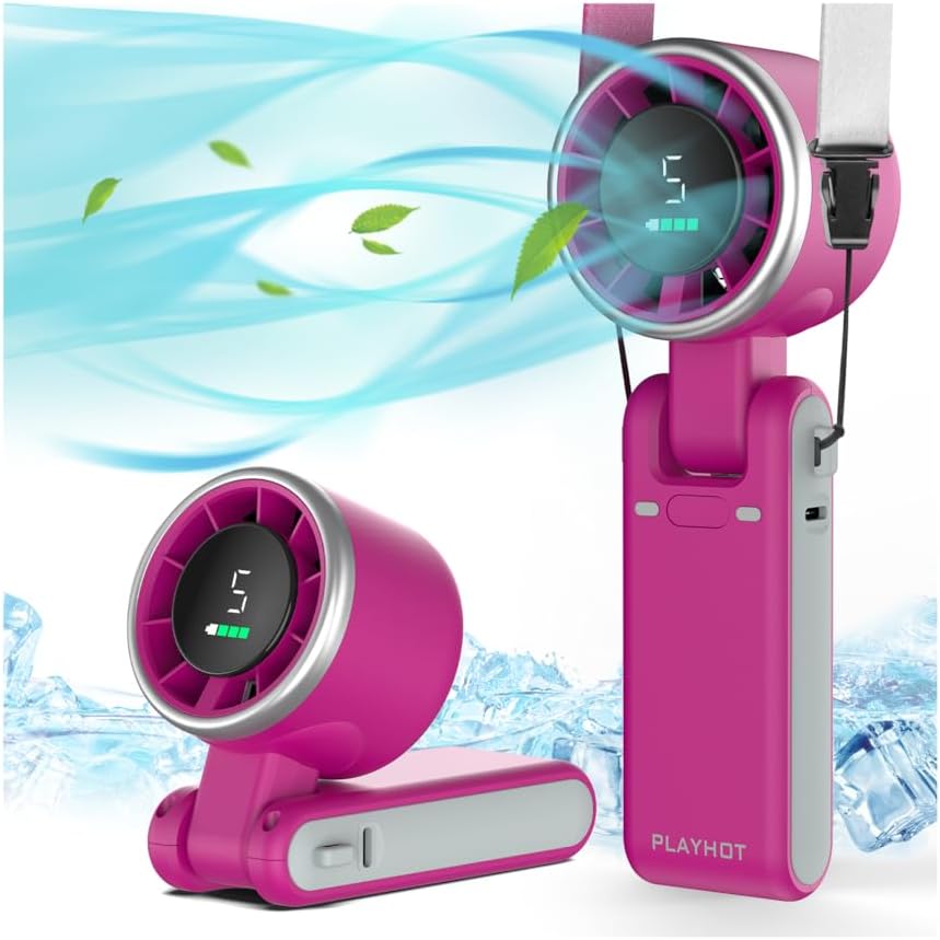 Turbo Handheld Fan - Magenta